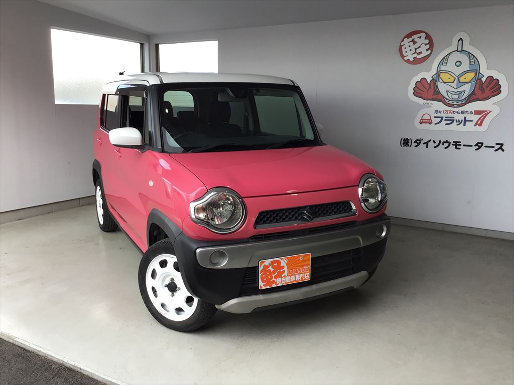 中古車紹介】スズキ ハスラー MR31S ピンク | ダイソウモータース