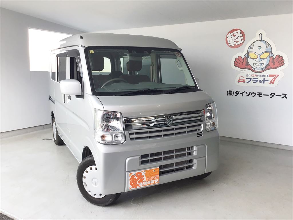 中古車紹介】スズキ エブリィ ジョイン DA17V シルバー 軽バン