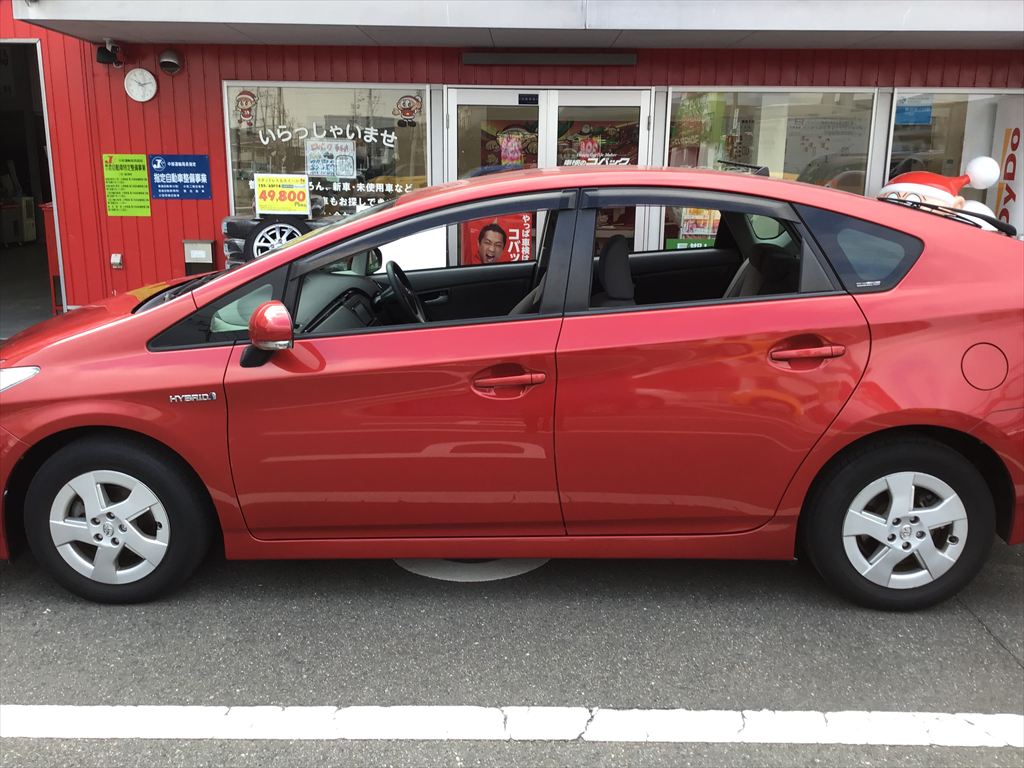 中古車紹介】トヨタ プリウス S ZVW30 レッドマイカメタリック