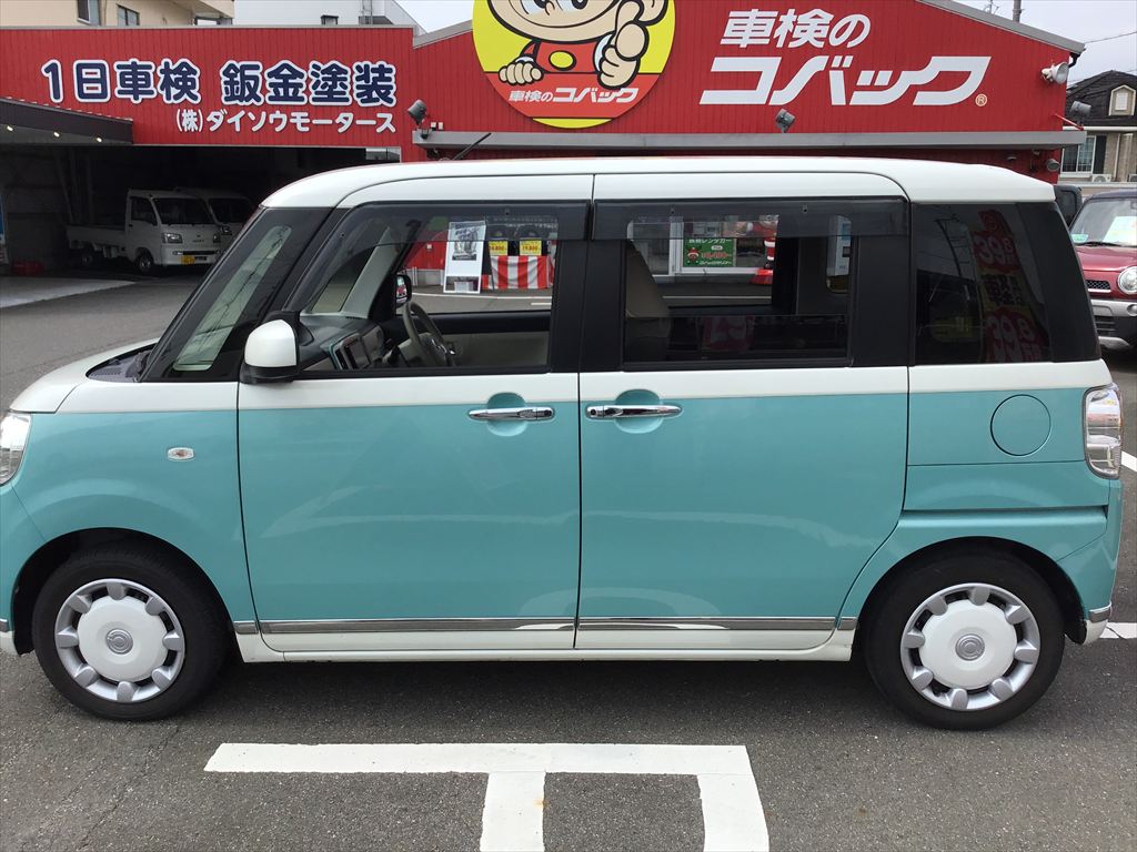 中古車紹介】ダイハツ ムーヴキャンバス X 4WD ファインミント